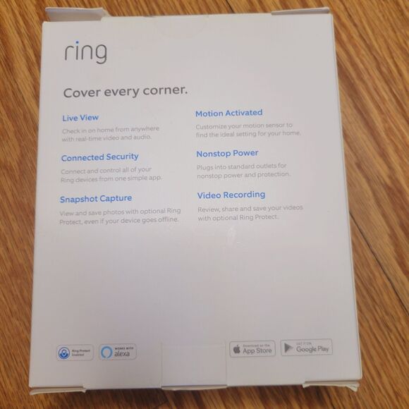 New Ring Indoor Cam Compact Plug-In HD Security Camera with two-way talk - White - Picture 5 of 8